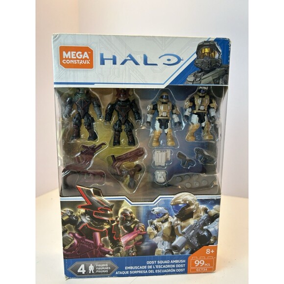 New 2018 HALO Mega Construx Building Set | ODST Squad Ambush 99pc GCT34 w/Brute - Picture 1 of 6